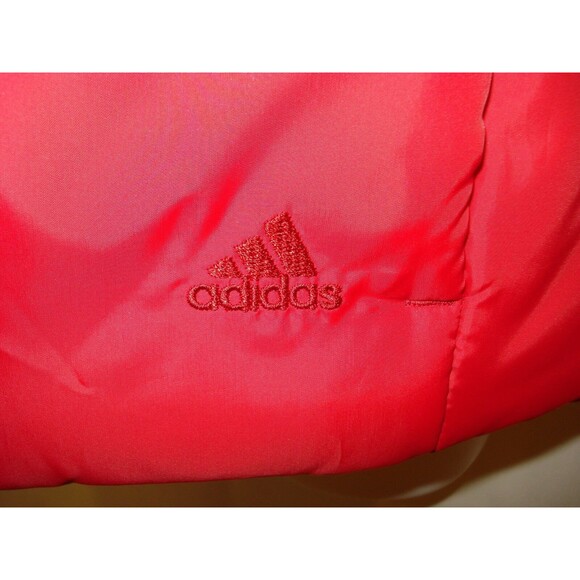 Adidas NC State Wolfpack Red Womens Puffer Vest Full Zip Embroidered Size S - Picture 4 of 7